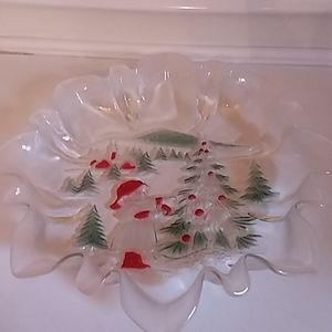 Mikasa holiday serving platter brand new awesome